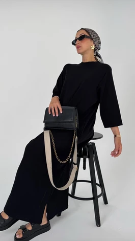 שמלת פרל שחור