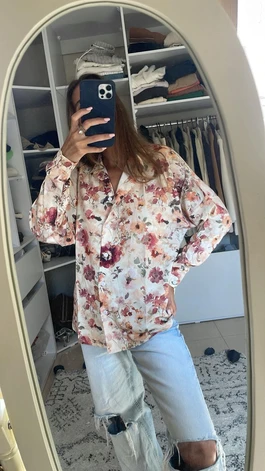 חולצה מכופתרת וינטג'