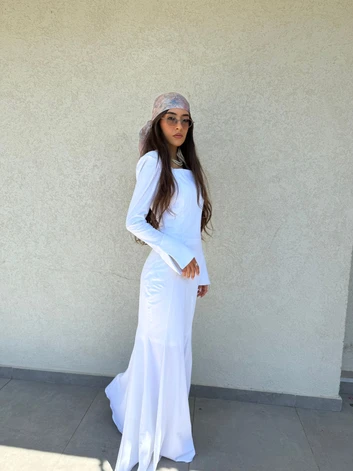 שמלת ליר לבן