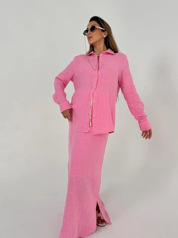 חליפת שיר ורוד