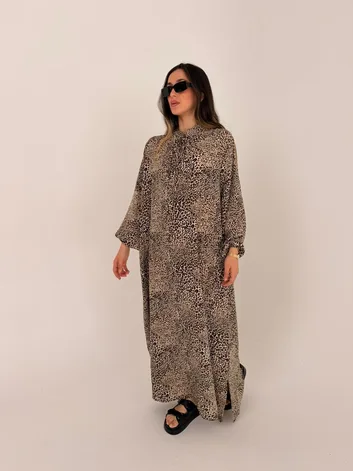 שמלת בל מנומר