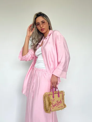 חליפת פולו ורוד