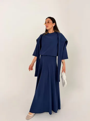 חליפת שלי כחול