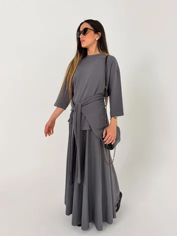 חליפת שלי אפור