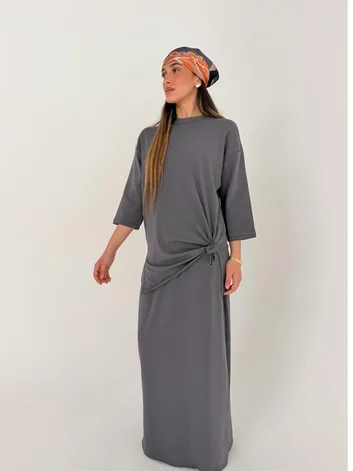 חליפת בר אפור